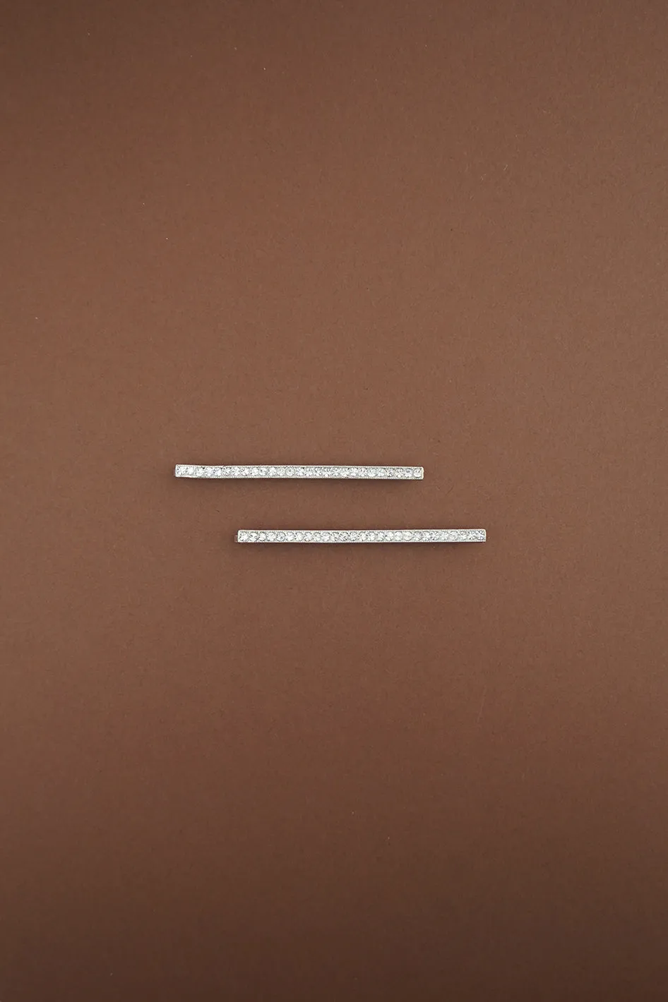 EMILI Mini Swarovski Hair Pins (Sold in Pairs)