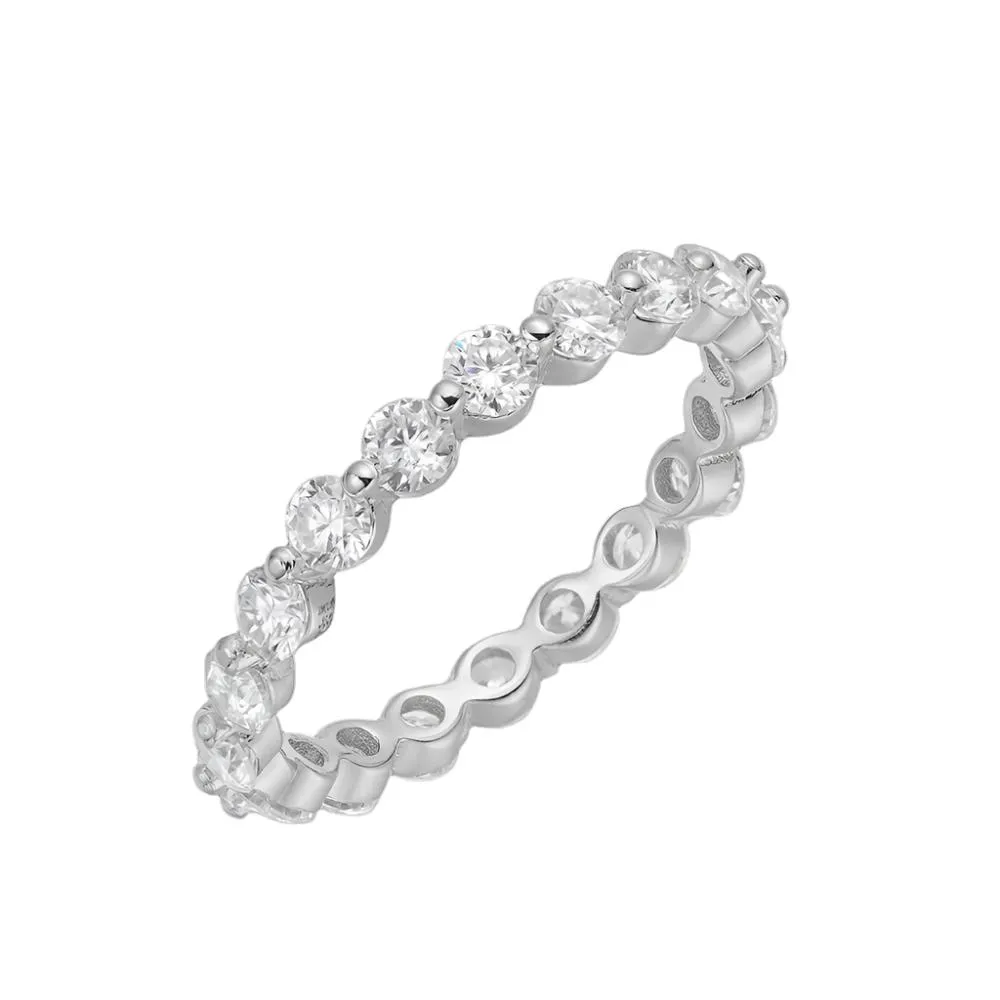 Eternal Sparkle Cubic Zirconia Eternity Band - C103529