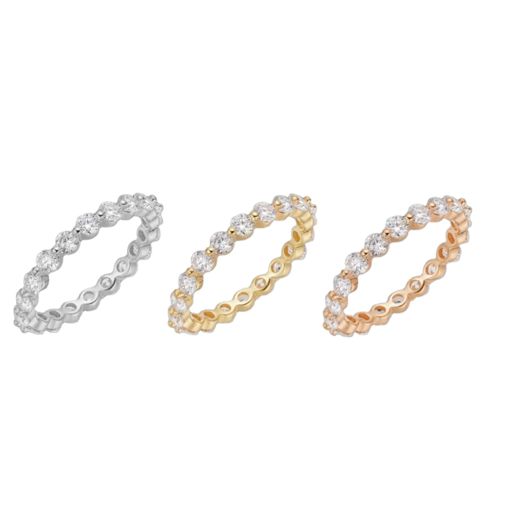 Eternal Sparkle Cubic Zirconia Eternity Band - C103529