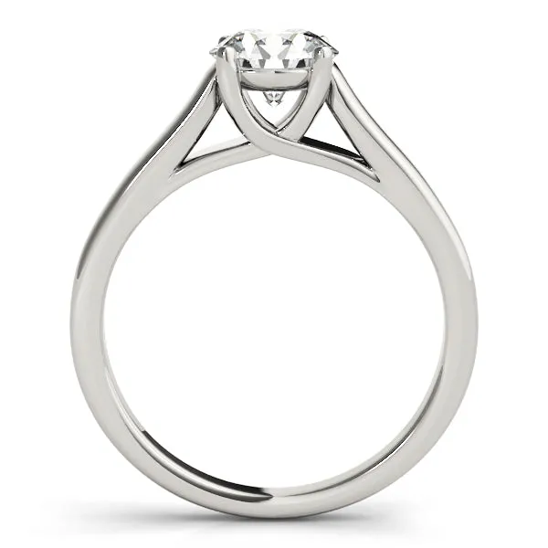 Evelyn Round Lab Grown Diamond Solitaire Engagement Ring IGI Certified