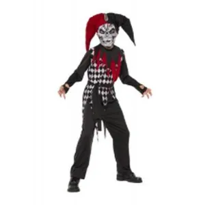 Evil Jester Costume Size L