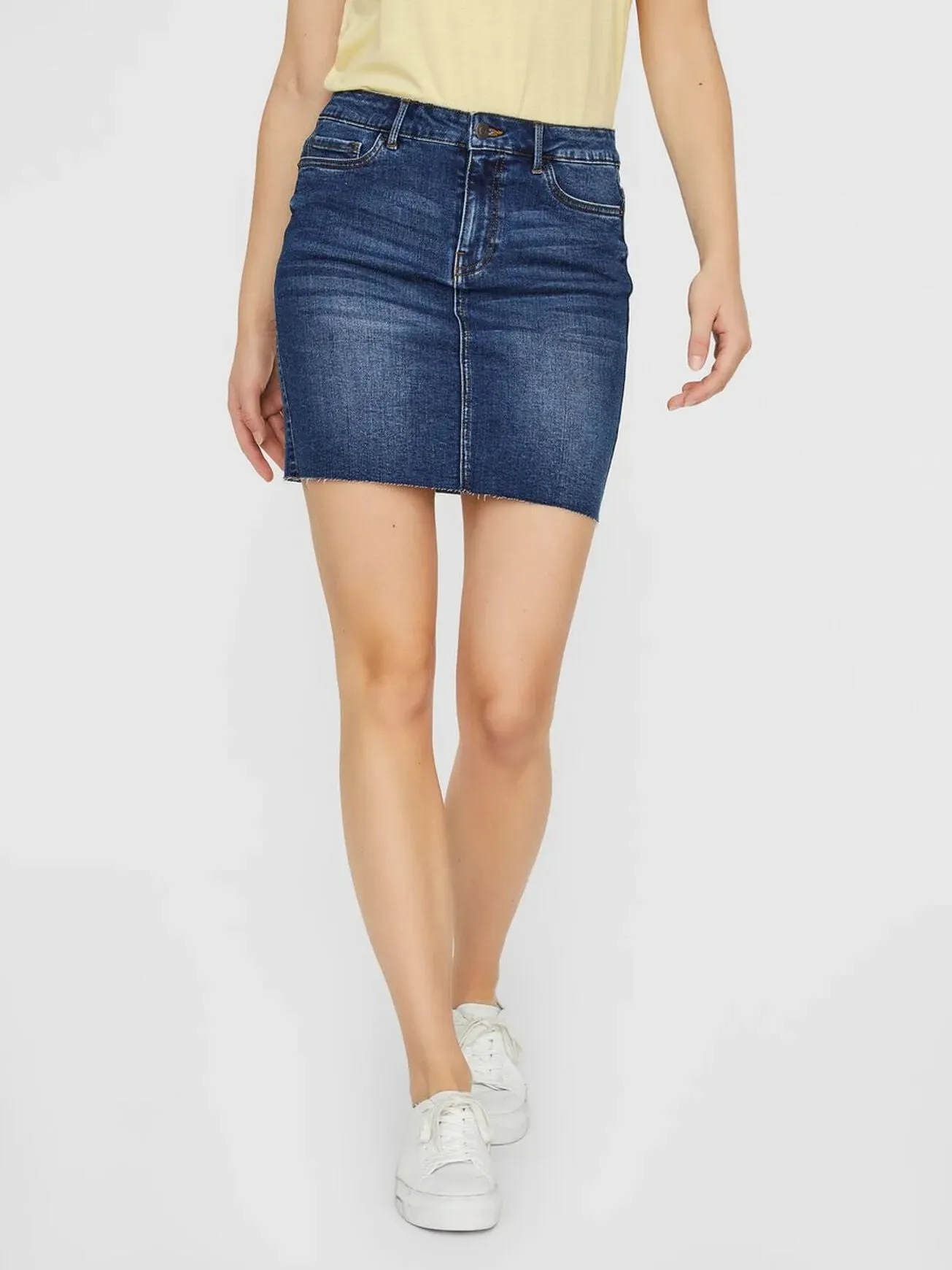 Falda Denim Mini