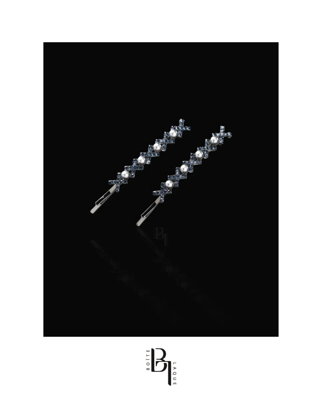 Fine Crystal Pearl Bobby Pin Set