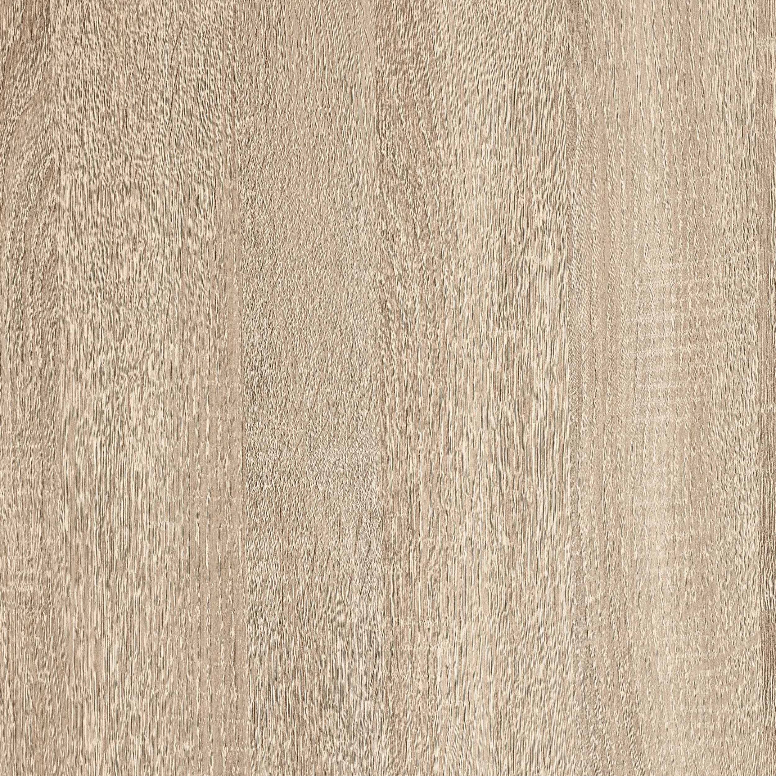 Fowler 1-shelf Round Engineered Wood Side End Table Natural