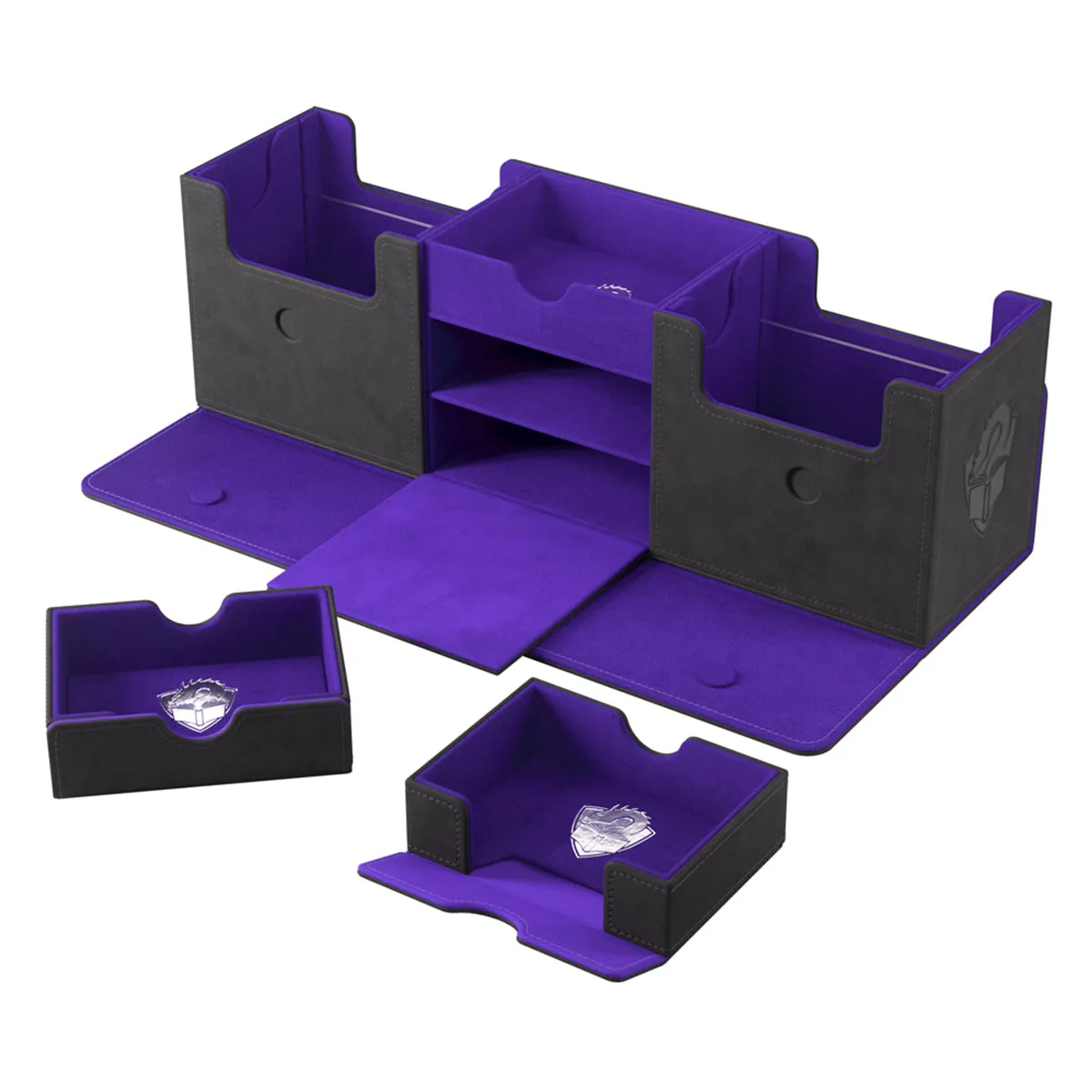 Gamegenic The Academic 266  XL Deck Box Black/Purple