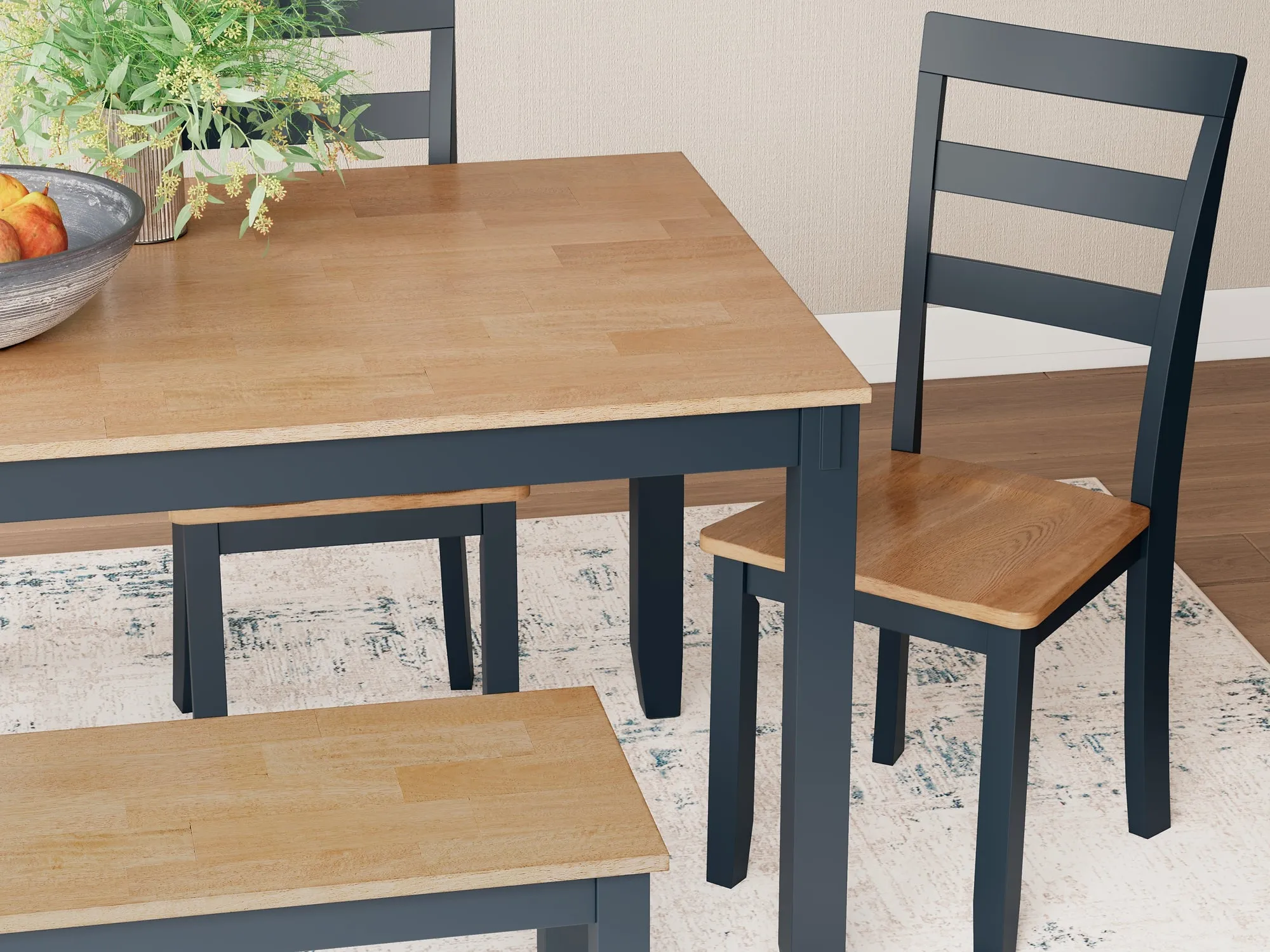 Gesthaven Dining Room Table Set (6/CN)