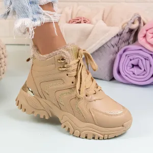 Ghete dama Amina - Khaki