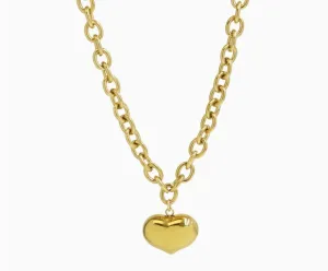 Gold Heart Necklace