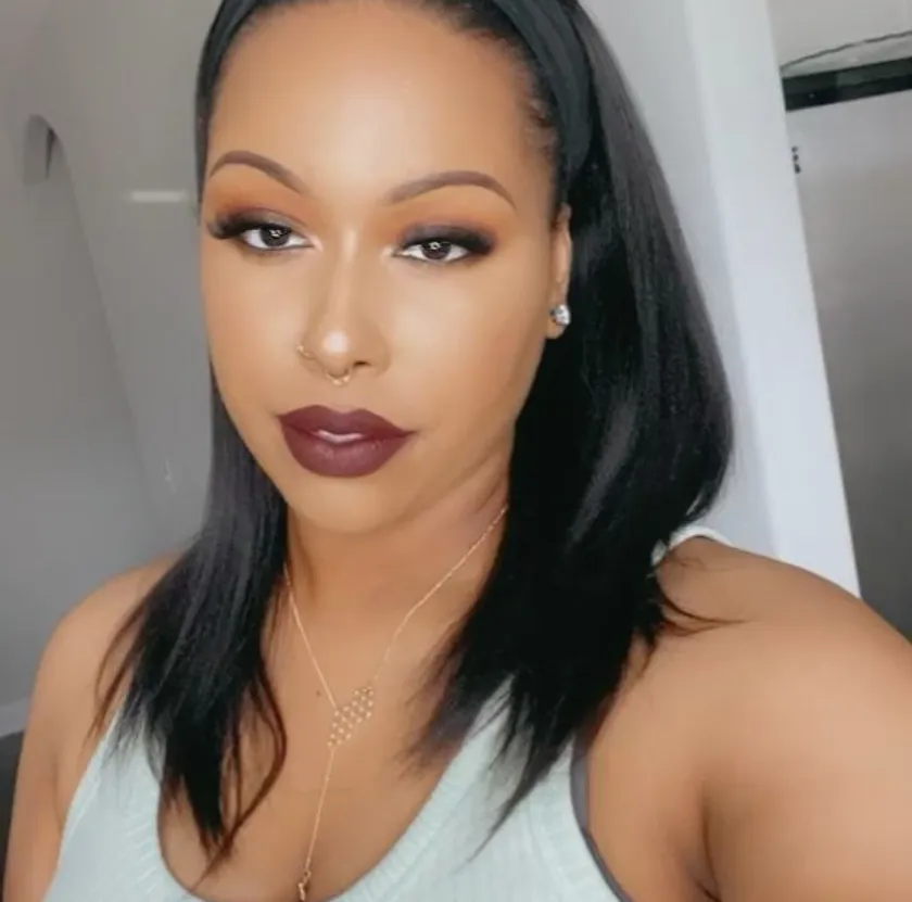Graziza | Black Long Medium Straight Synthetic Hair Headband Wig