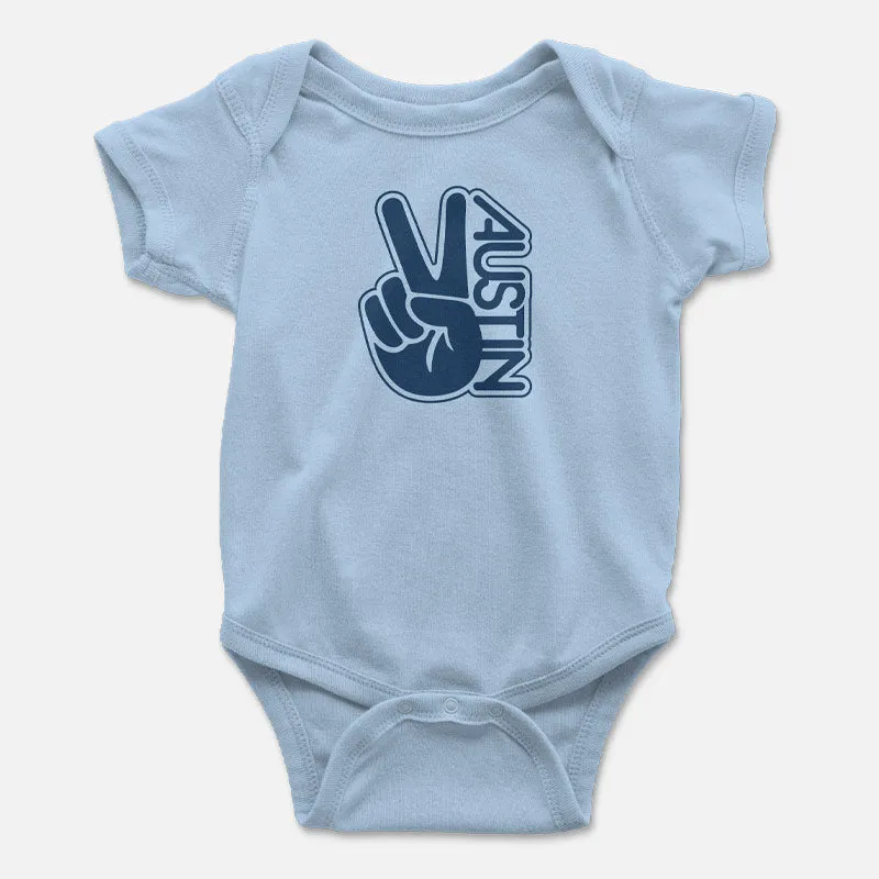 Groovy Austin Baby Onesie
