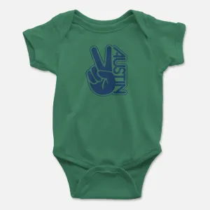 Groovy Austin Baby Onesie