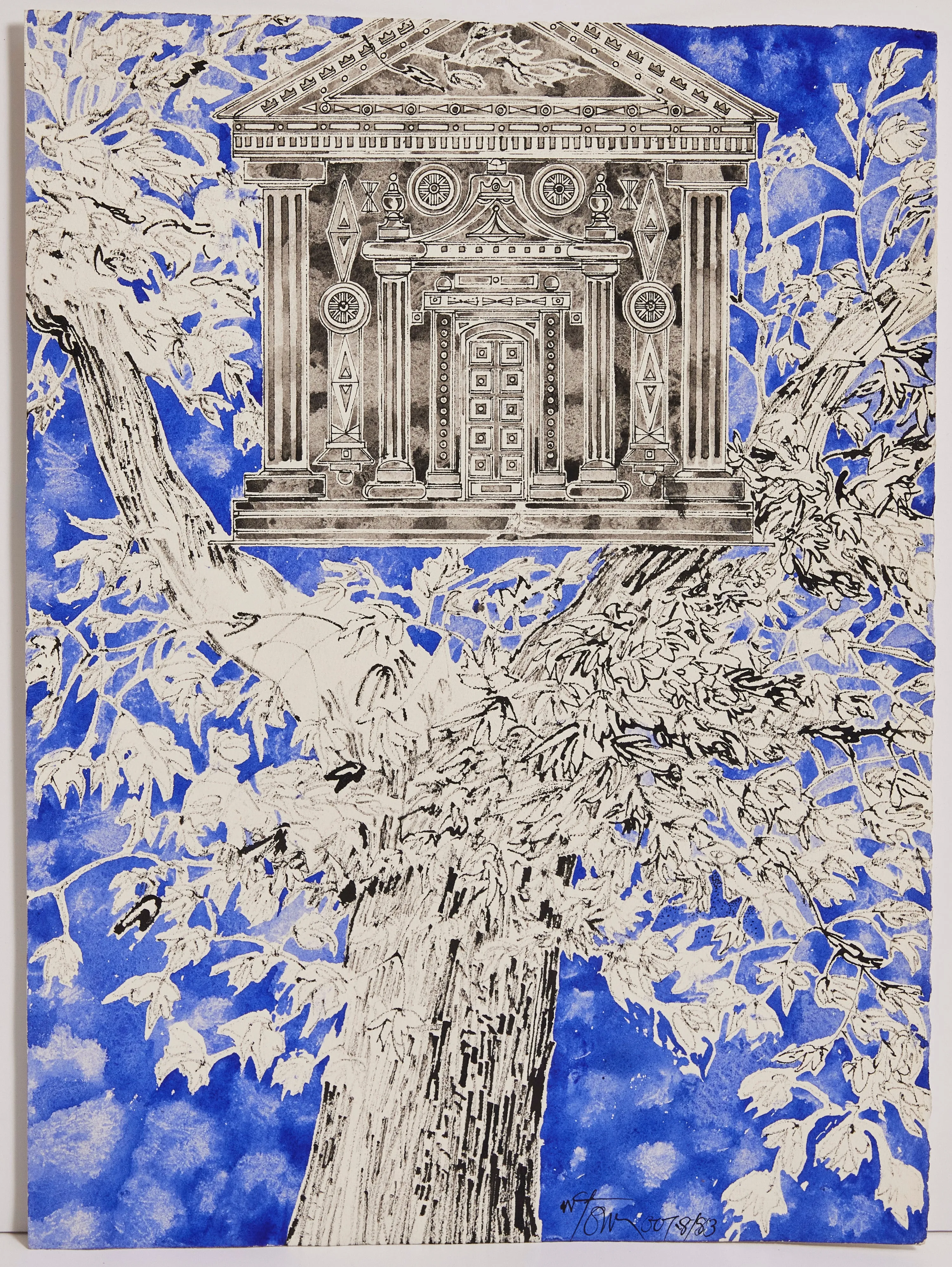 HAROLD TOWN "RICH KID'S TREE HOUSE", 1983