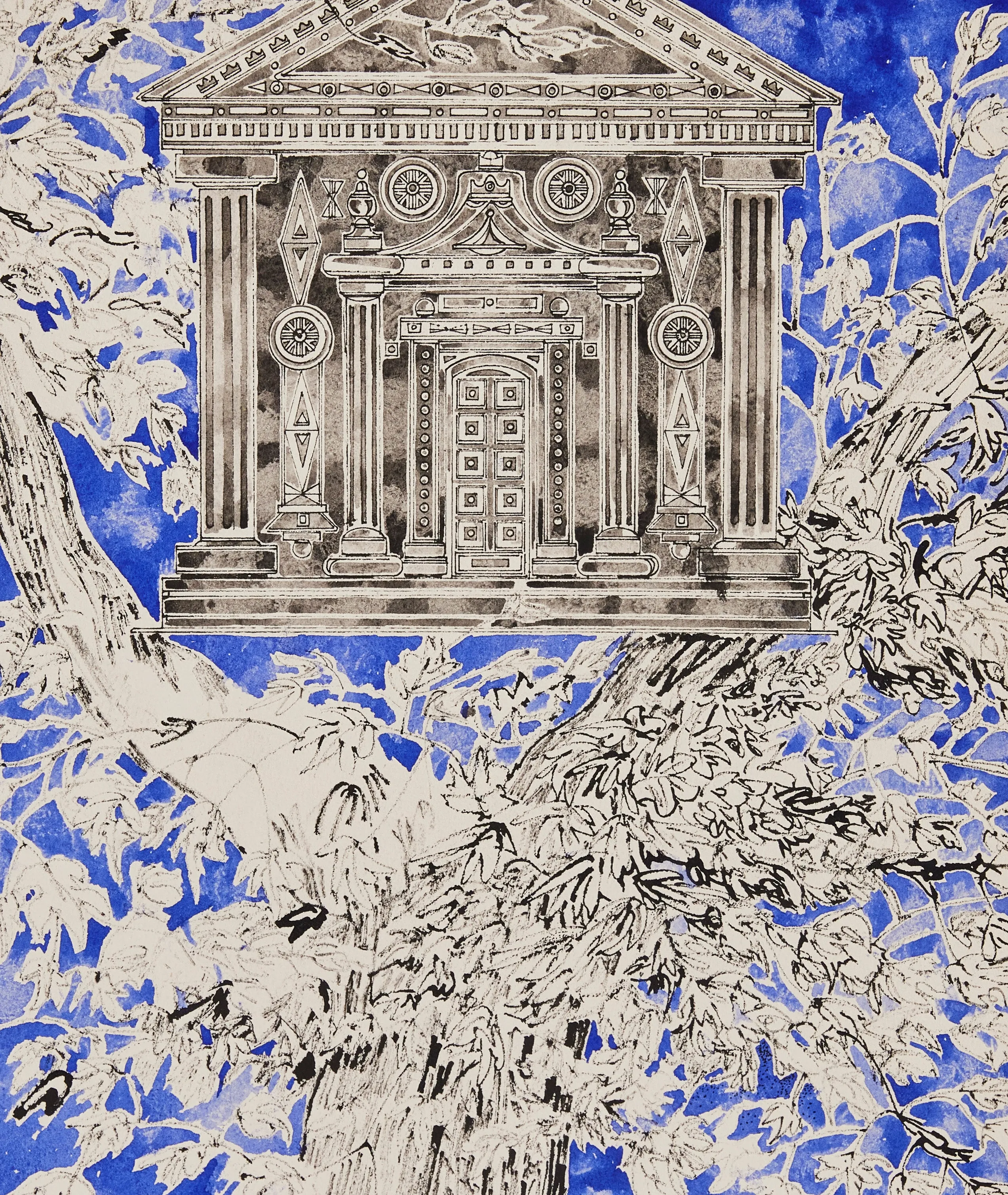 HAROLD TOWN "RICH KID'S TREE HOUSE", 1983