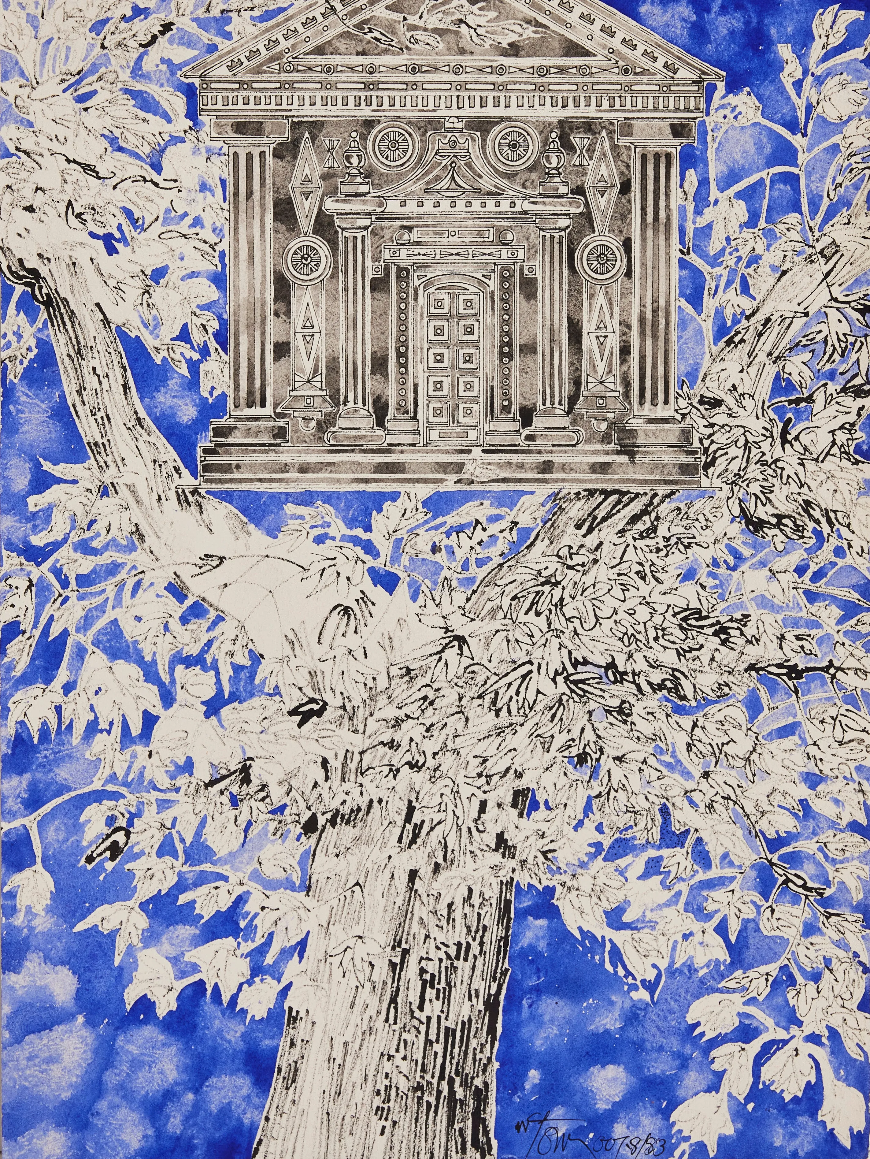 HAROLD TOWN "RICH KID'S TREE HOUSE", 1983