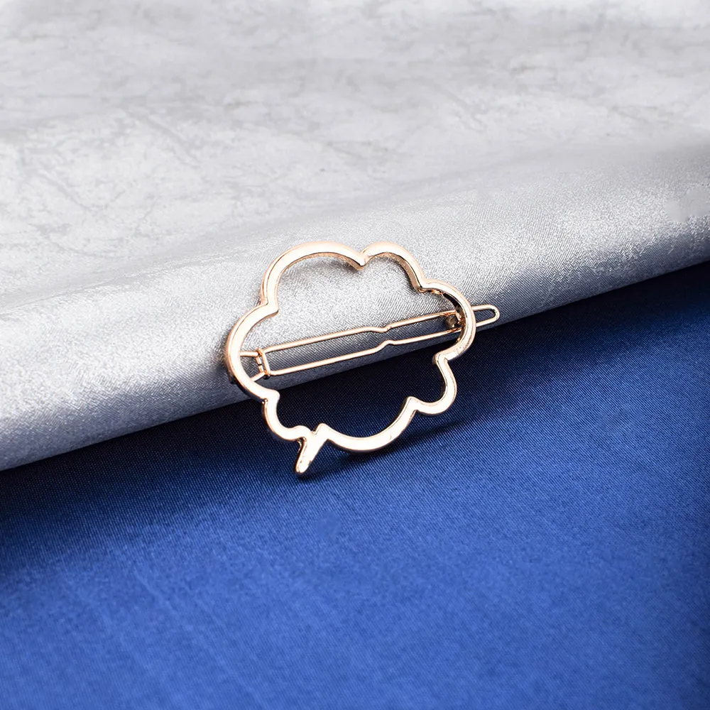 Hollow Cloud Hair Pin