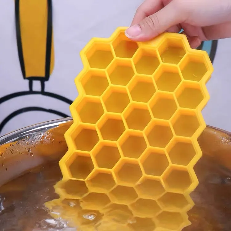 Honeycomb BPA Free Silicone Ice Cube Tray Mold