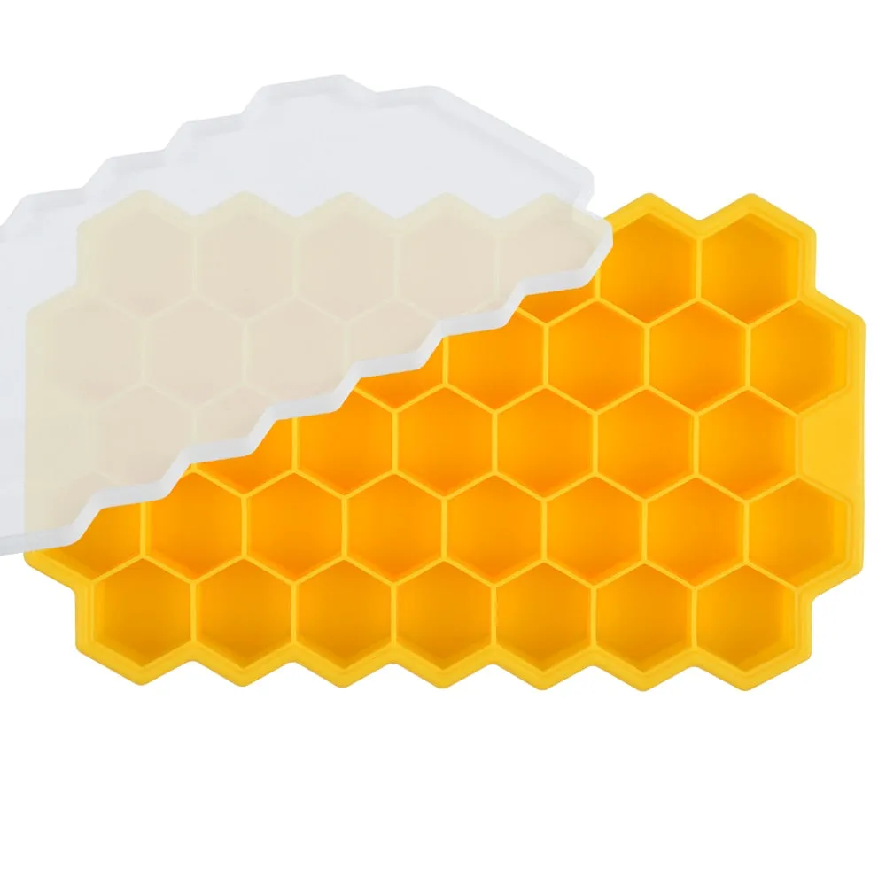 Honeycomb BPA Free Silicone Ice Cube Tray Mold