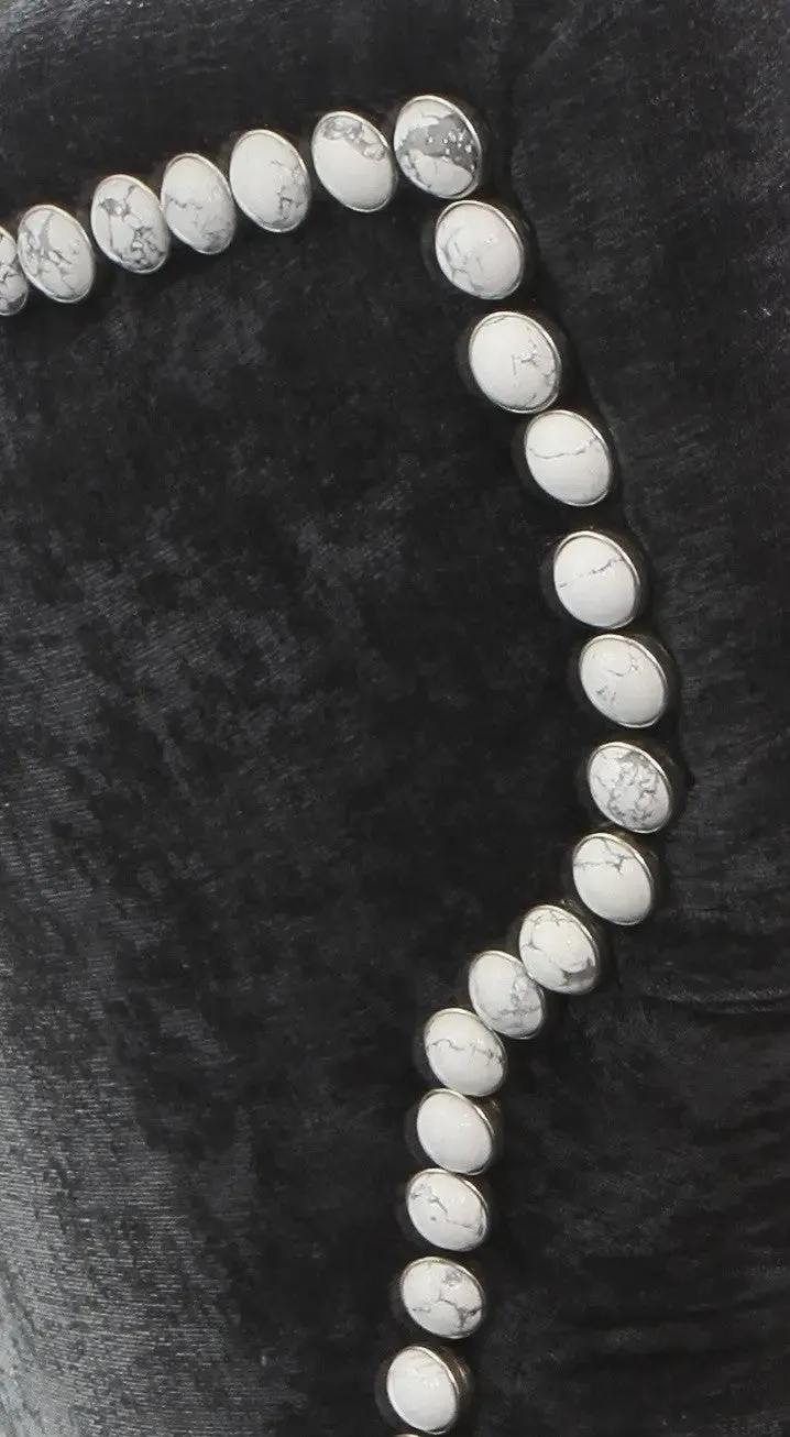 Howlite Natural Stone Upholstery Nail