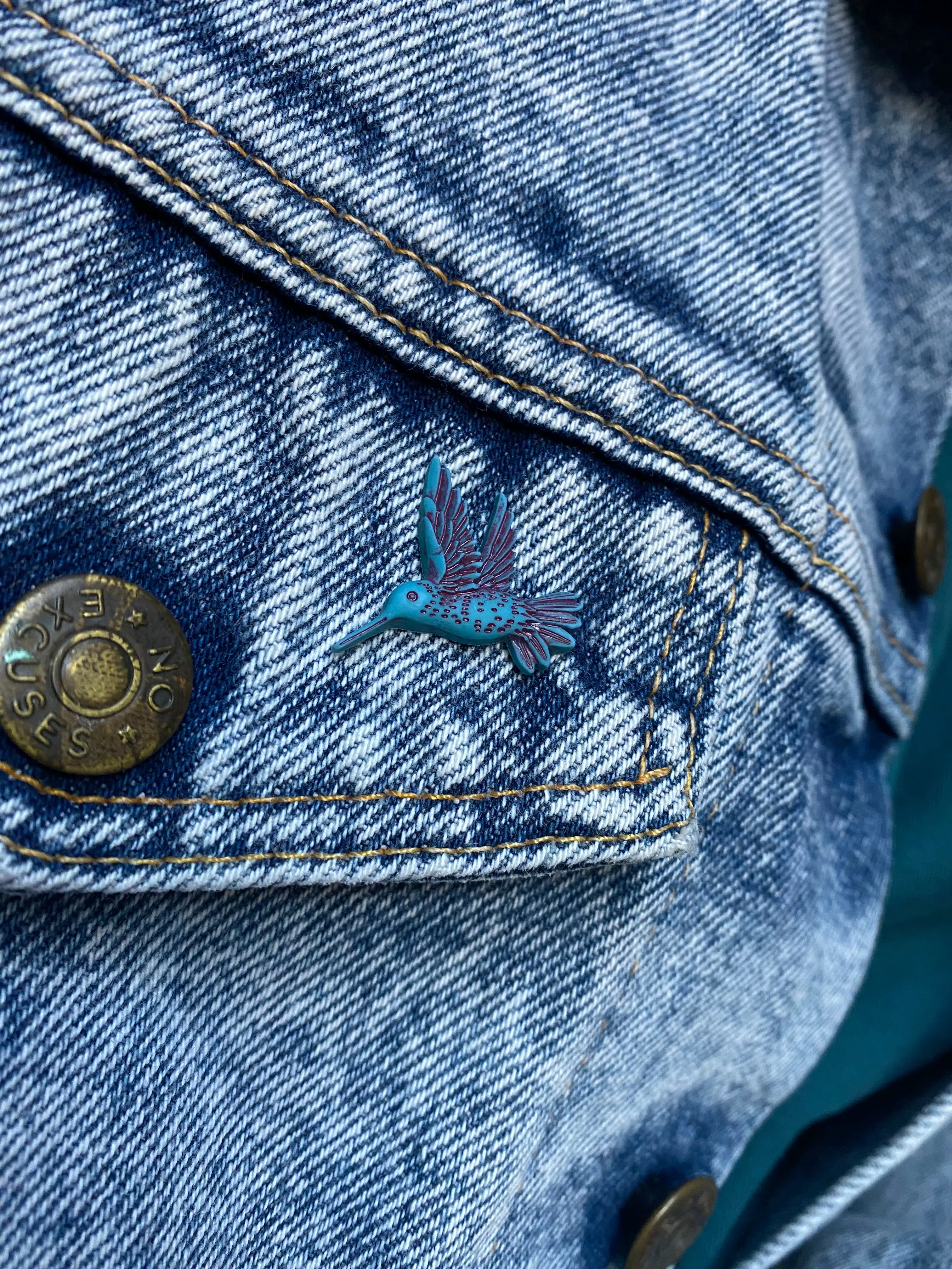 Hummingbird Pin Broch Gift