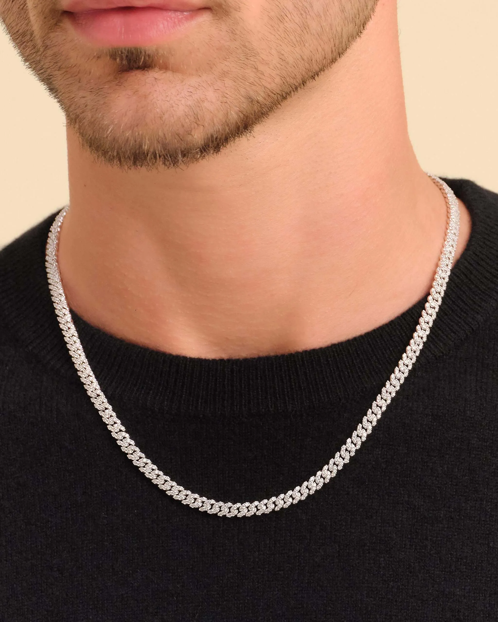 Iced Out Cuban Set - 5mm