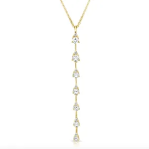 Illusion Diamond Drop Lariat