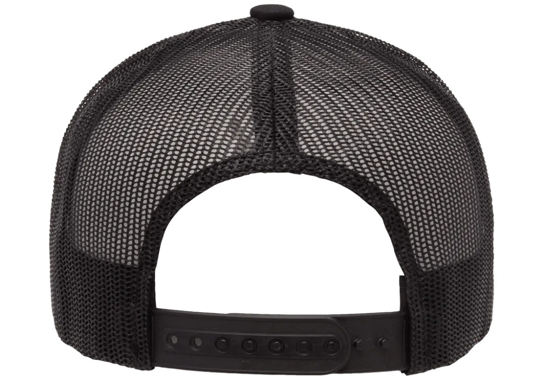 Irish Trucker Cap Essence Clover Black