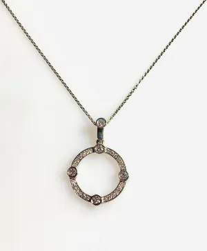 Irthly Circle Diamond Pendant