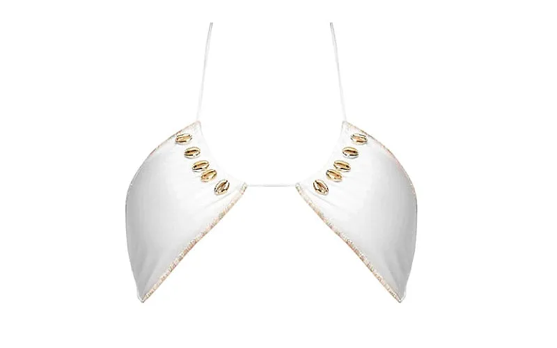 June Halter-Pearl Tie Side Bikini