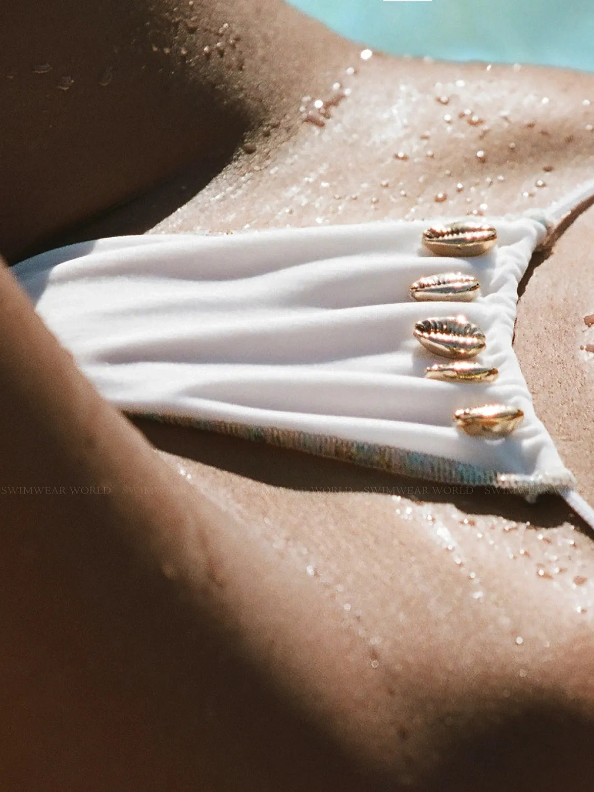 June Halter-Pearl Tie Side Bikini