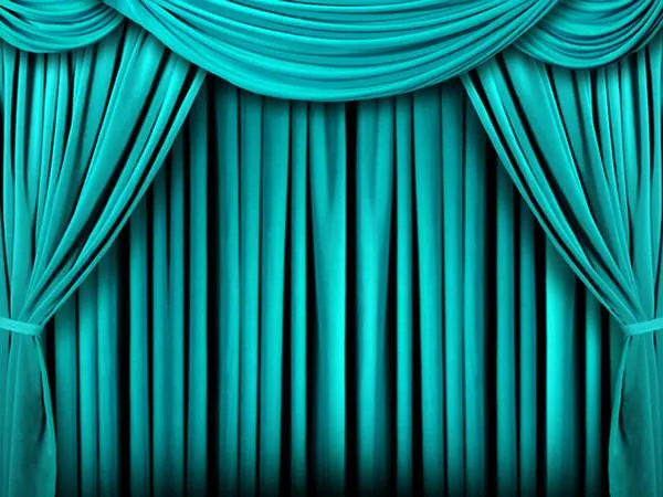 Kate Light Green Stage Curtains Backdrops for Photography
