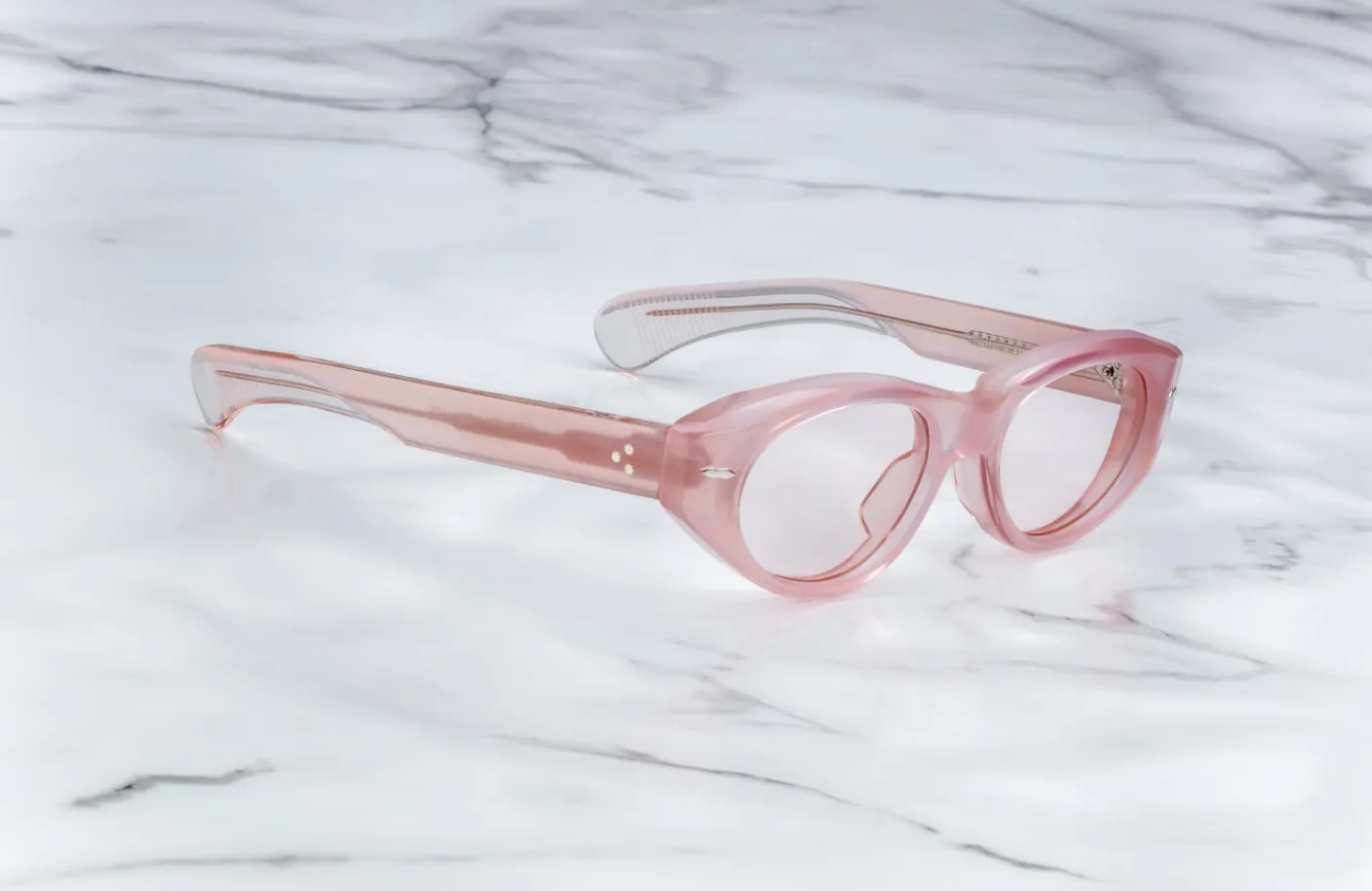 KRASNER-Peach / Superlight Pink / Sterling Silver