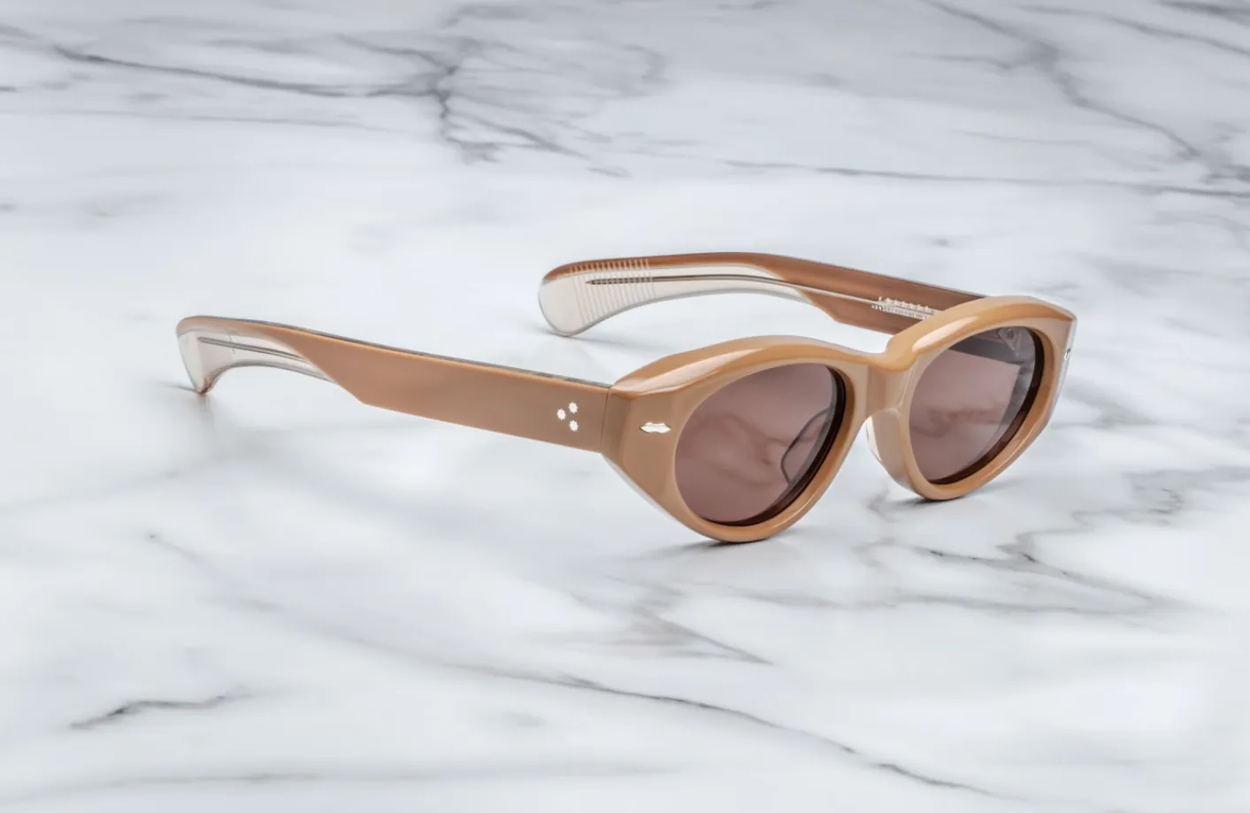 KRASNER-Tobacco / Sweet Brown / Sterling Silver