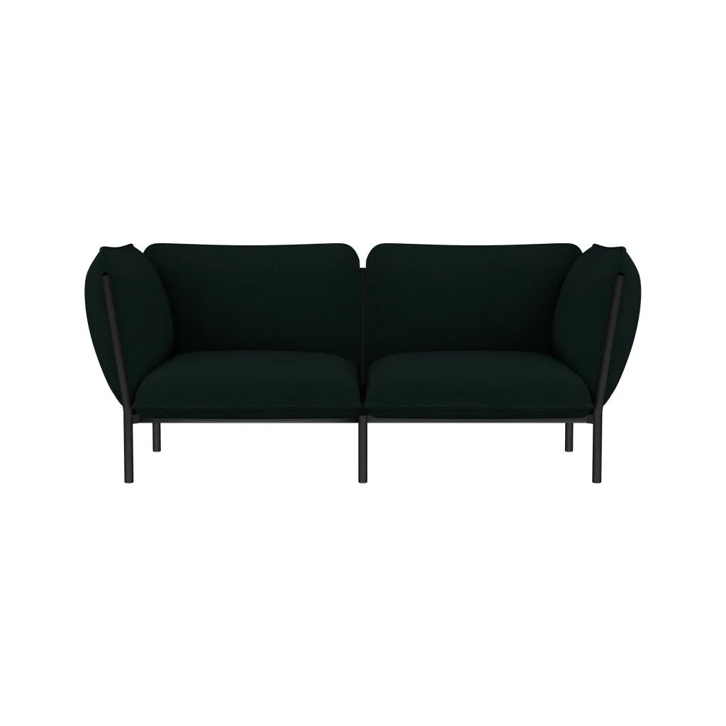 Kumo 2-seater Sofa with Armrests Pine