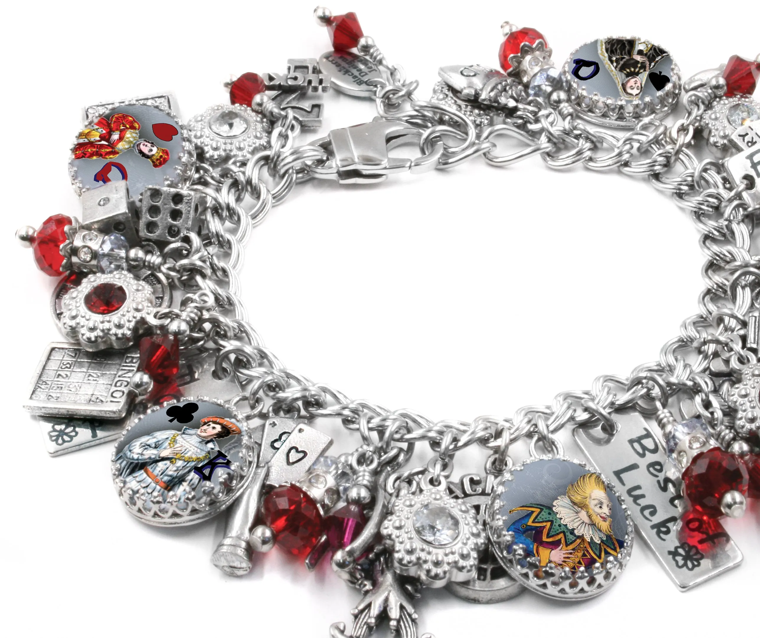 Las Vegas Casino Charm Bracelet