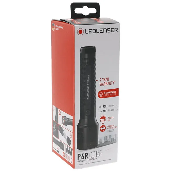 Led Lenser P6R CORE Rechargeable LED Flashlight
