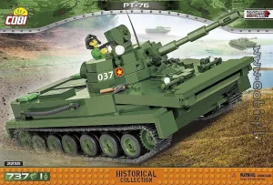 Light Amphibious Tank PT-76 - 737pc