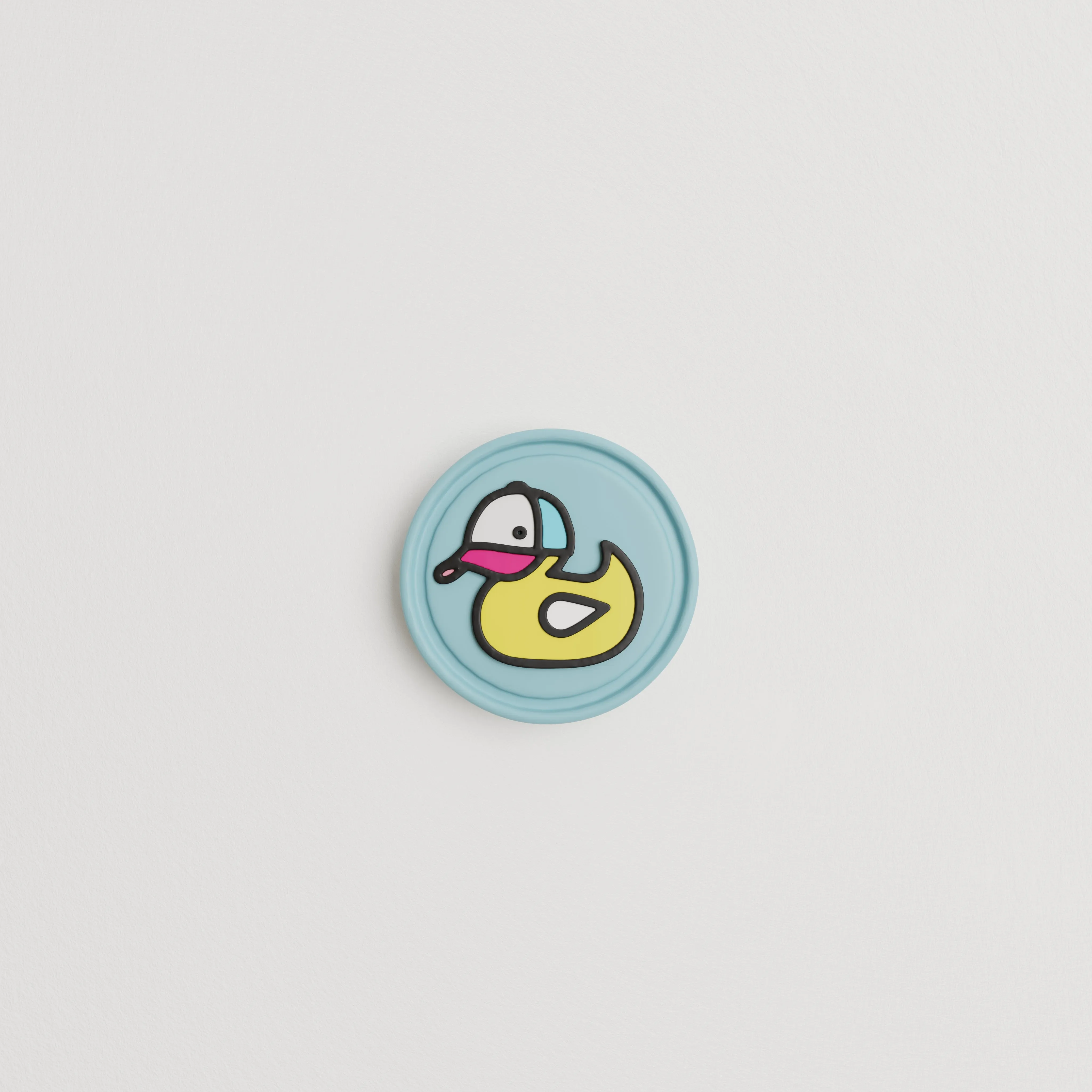 Light Blue Hule Duck Patch