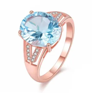 Light Blue Topaz Stone Ring