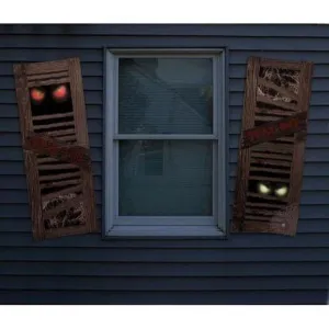Light Up Creepy Shutters