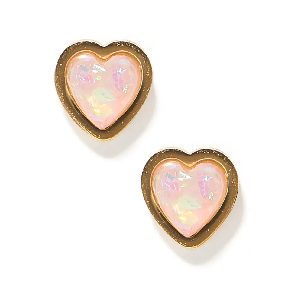 Linny Co Tara Light Pink Screwback Stud