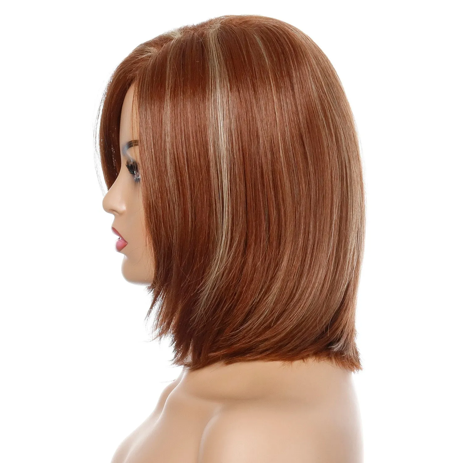 Lolita | Brown Medium Straight Synthetic Hair Wig
