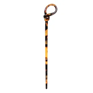 Loop Dark Tortoiseshell Hair Pin