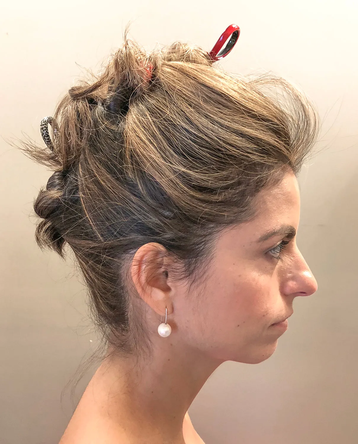 Loop Dark Tortoiseshell Hair Pin