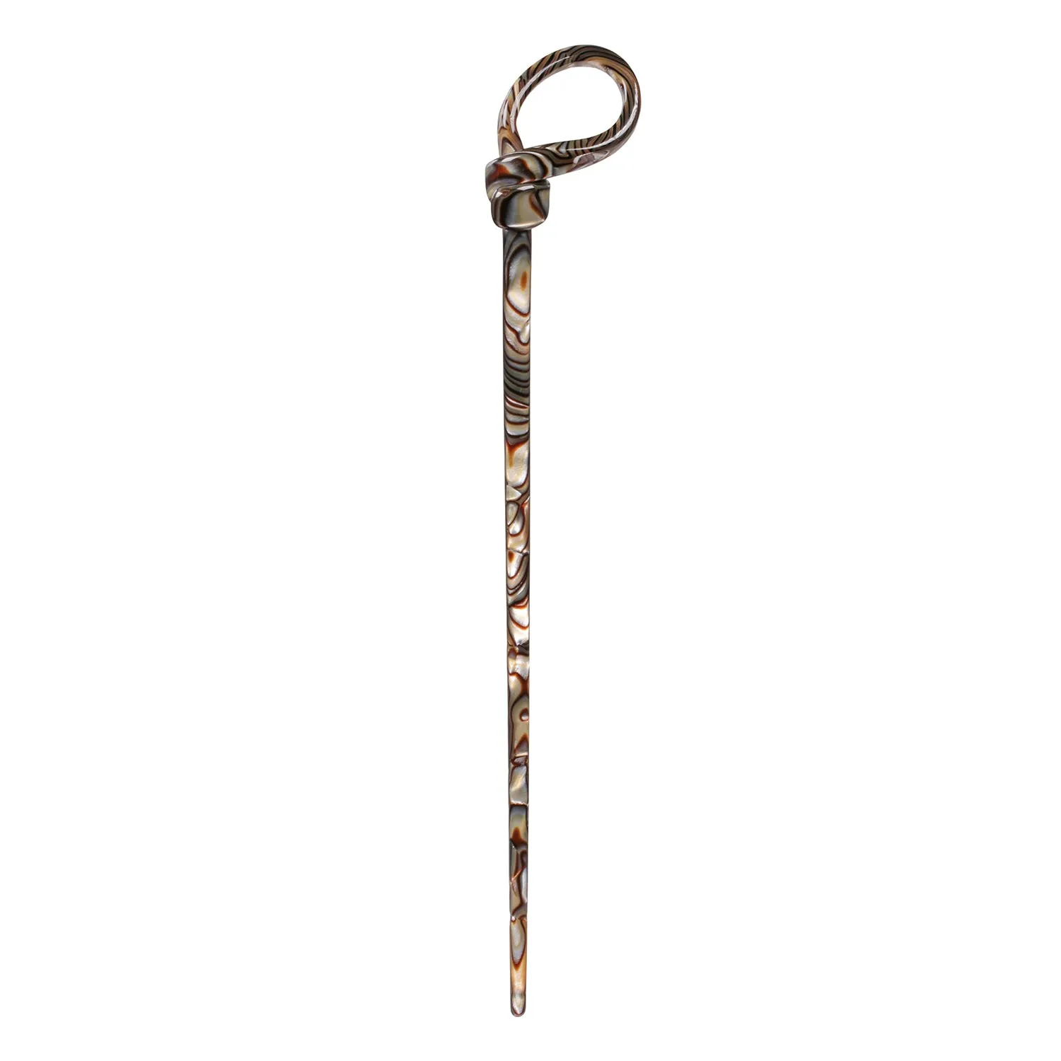 Loop Onyx Hair Pin