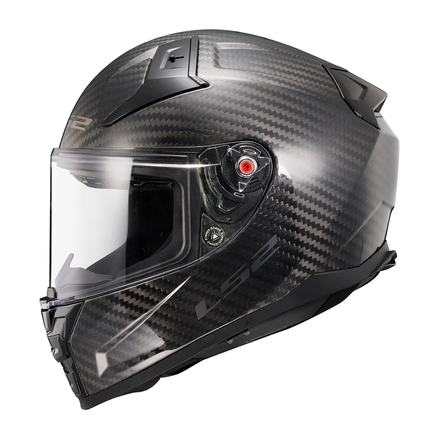 LS2 Citation II Carbon Full-Face Helmet Single Shield with Pinlock Pins
