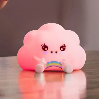 LumiPets Kawaii Touch Night Light - Cloud