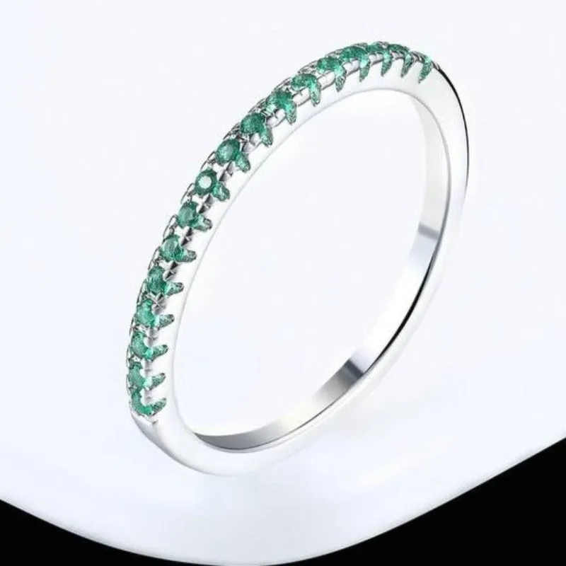 Luxurious Engagement Zircon Ring 18K Rose Gold For Women Jewelry