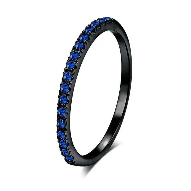 Luxurious Engagement Zircon Ring 18K Rose Gold For Women Jewelry