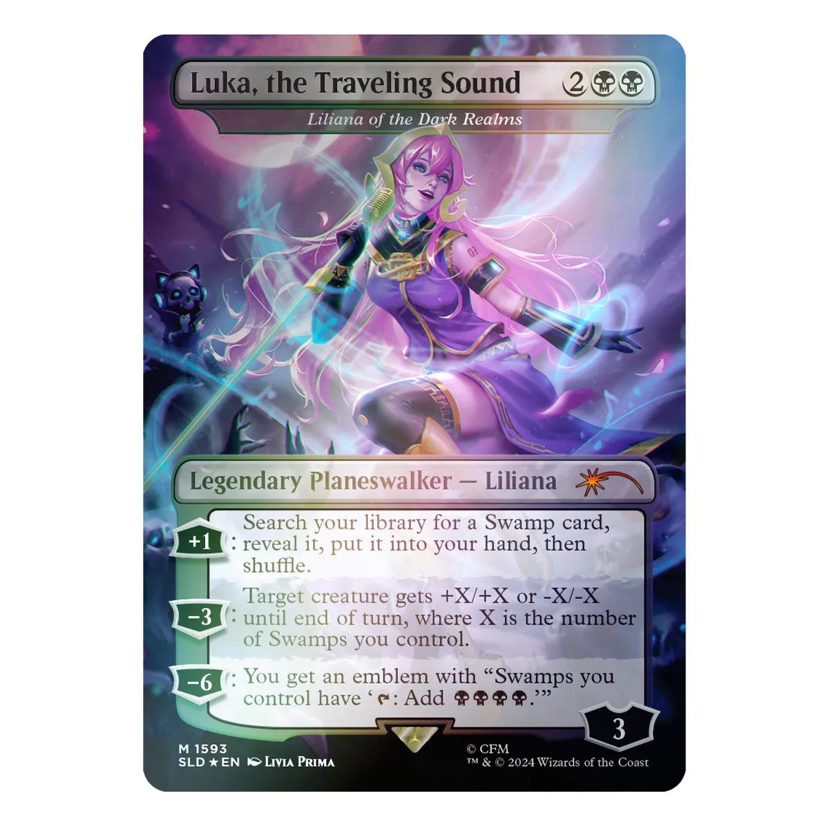 Magic Secret Lair Camp Totally Safe Drop Hatsune Miku: Electric Entourage EN Foil Edition
