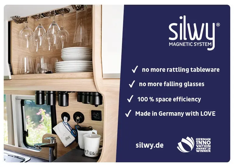 Magnetic Drinking Cup Multicolour 6 Pack By Silwy